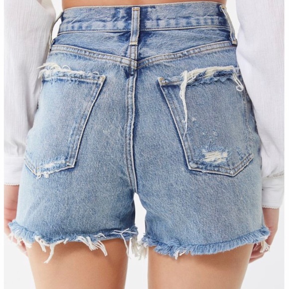 AGOLDE Dee Ultra High-Rise Cutoff Short – Ricochet - Picture 5 of 8